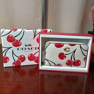 Coach Cherry Wallet